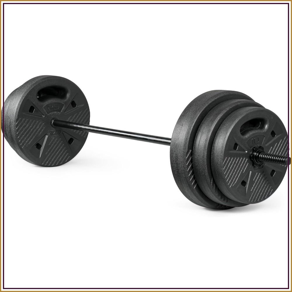 Home Gym Set - CAP Threaded Barbell Set with 100