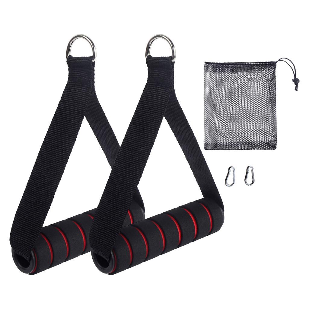 Home Gym Rig - 2x Exercise Handles Working Out Handles