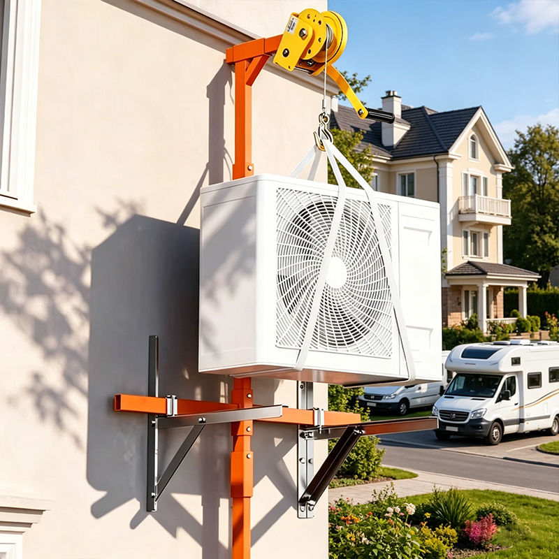 Pull Up Bar Tower - Folding Air Conditioner Lifting Crane Bracket