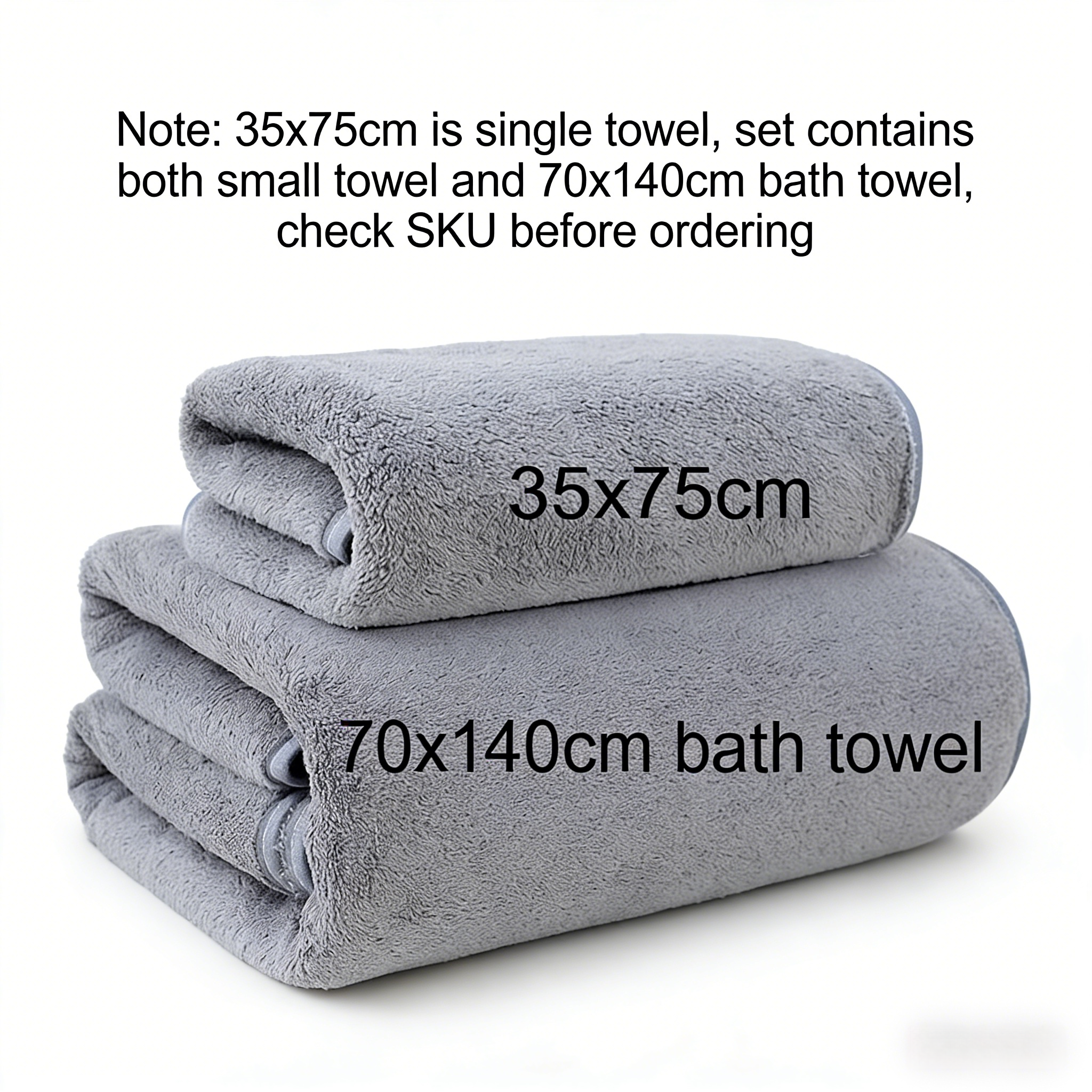 Home Gym Rig - Coral Fleece Thickened Towel and Bath