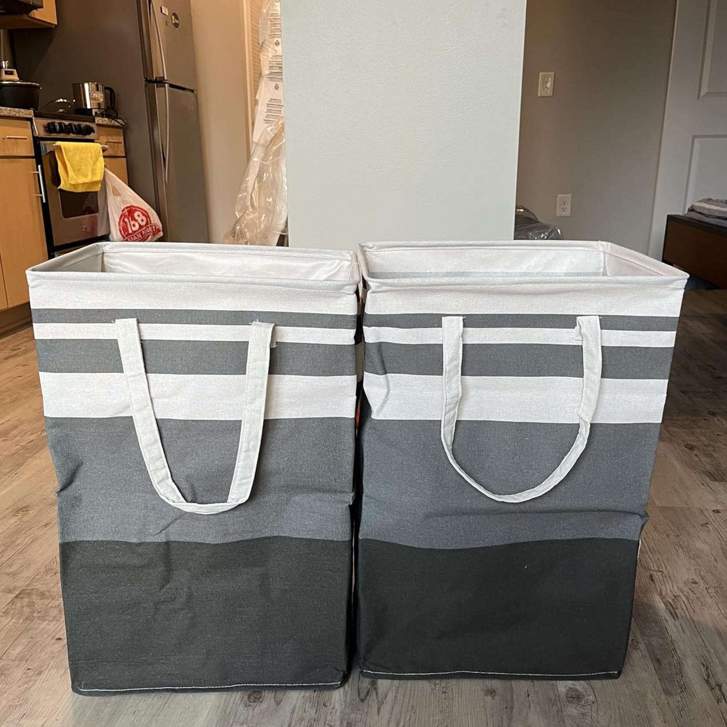 Home Gym Yoga Mat Storage - Multi-Use Storage Basket - Large Foldable