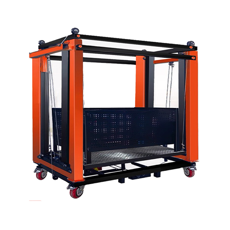 Pull Up Bar Tower - 4M Electric Scaffolding Heavy-Duty Foldable Remote