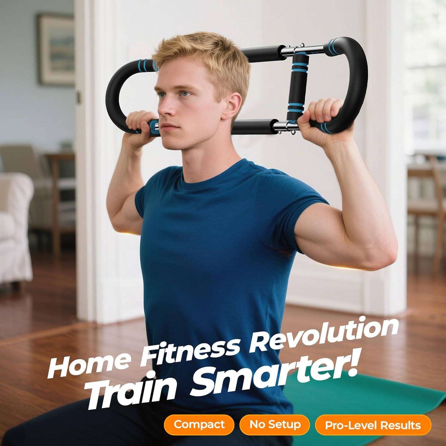 Home Gym Rig - U Shape Arm Trainer Hand Gripper