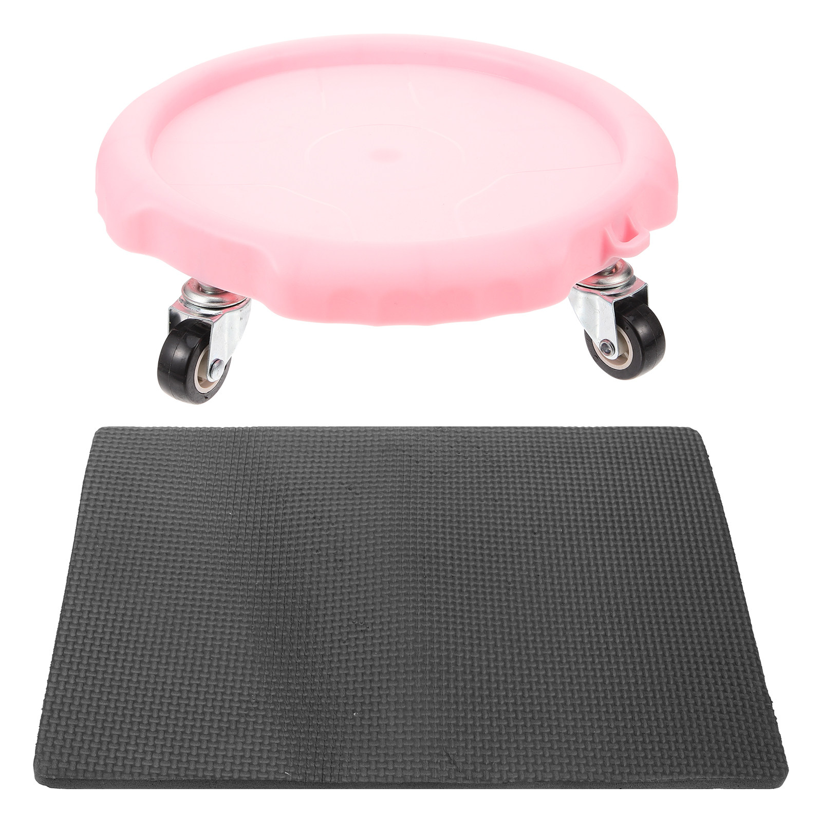 Home Gym Workout - 1Set Silent Abdominal Trainer Roller Disc