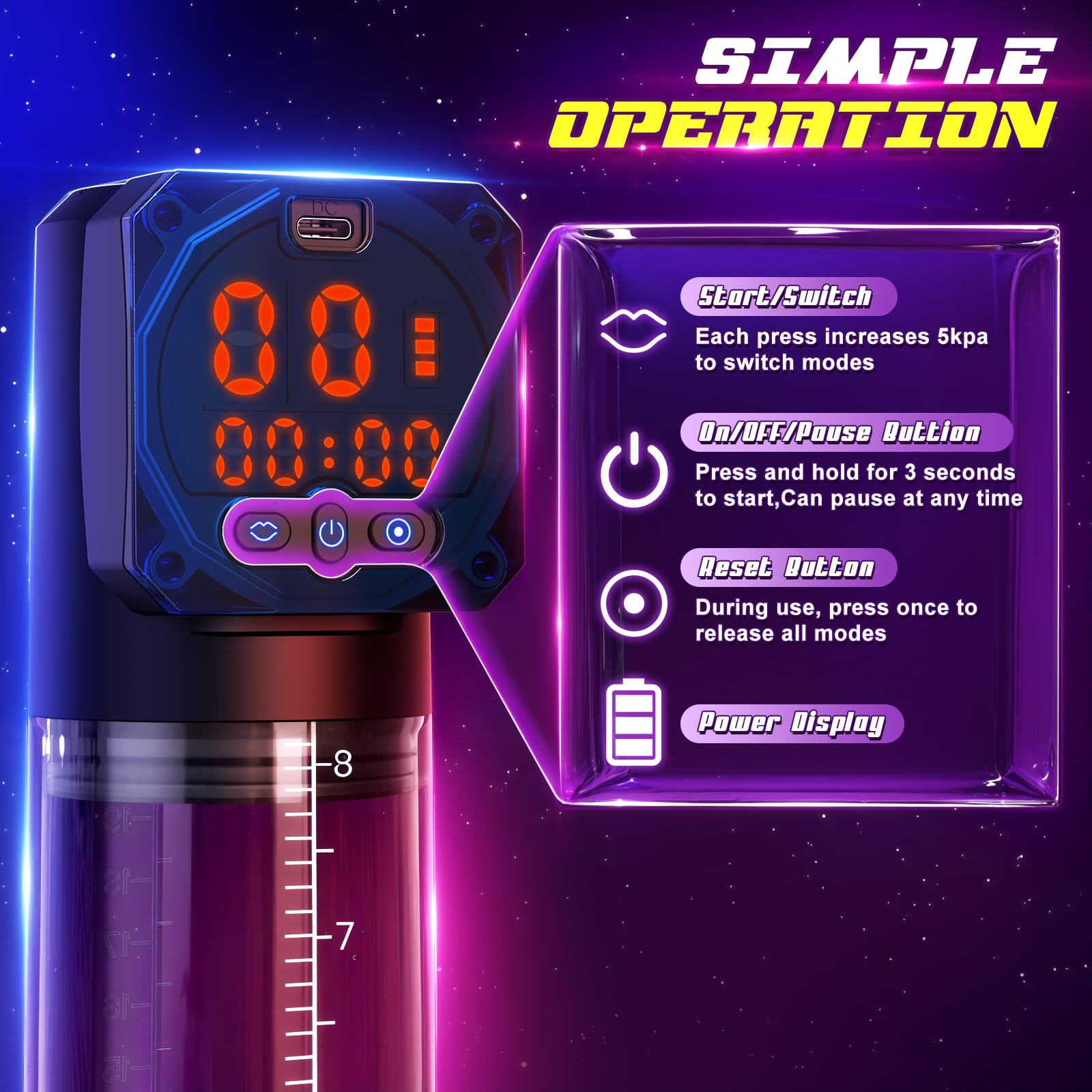 Electric Pump Automatic Vacuum - огляд і ціна Home Gym App