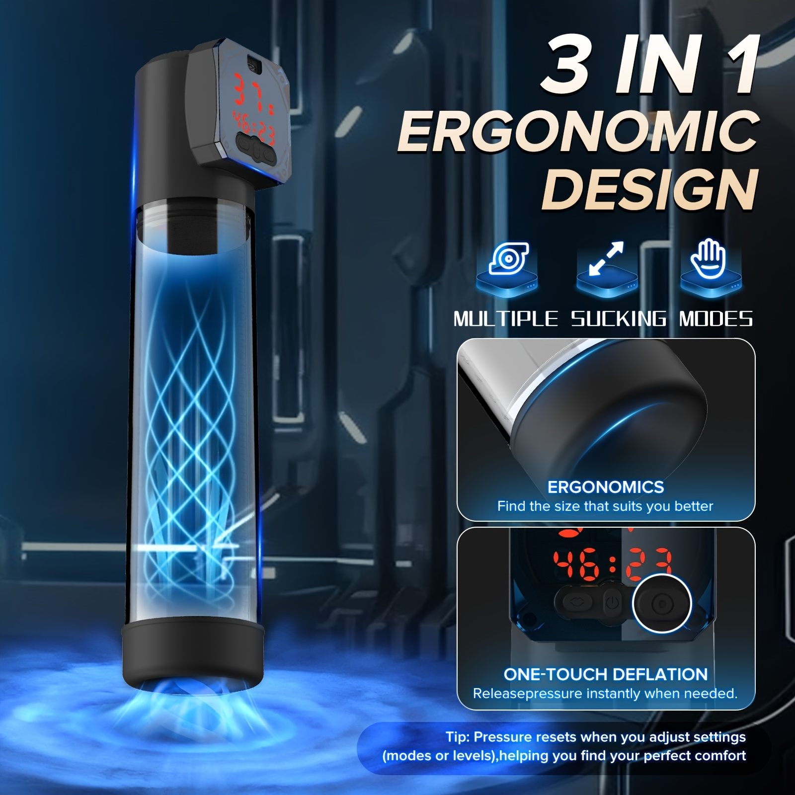 Electric Pump Automatic Vacuum - огляд і ціна Home Gym App