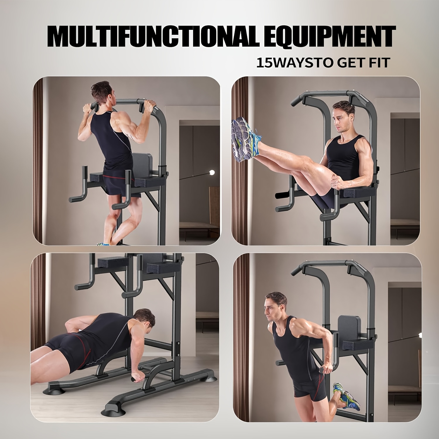 Djustable Height Power Tower D - огляд і ціна Home Gym Multi