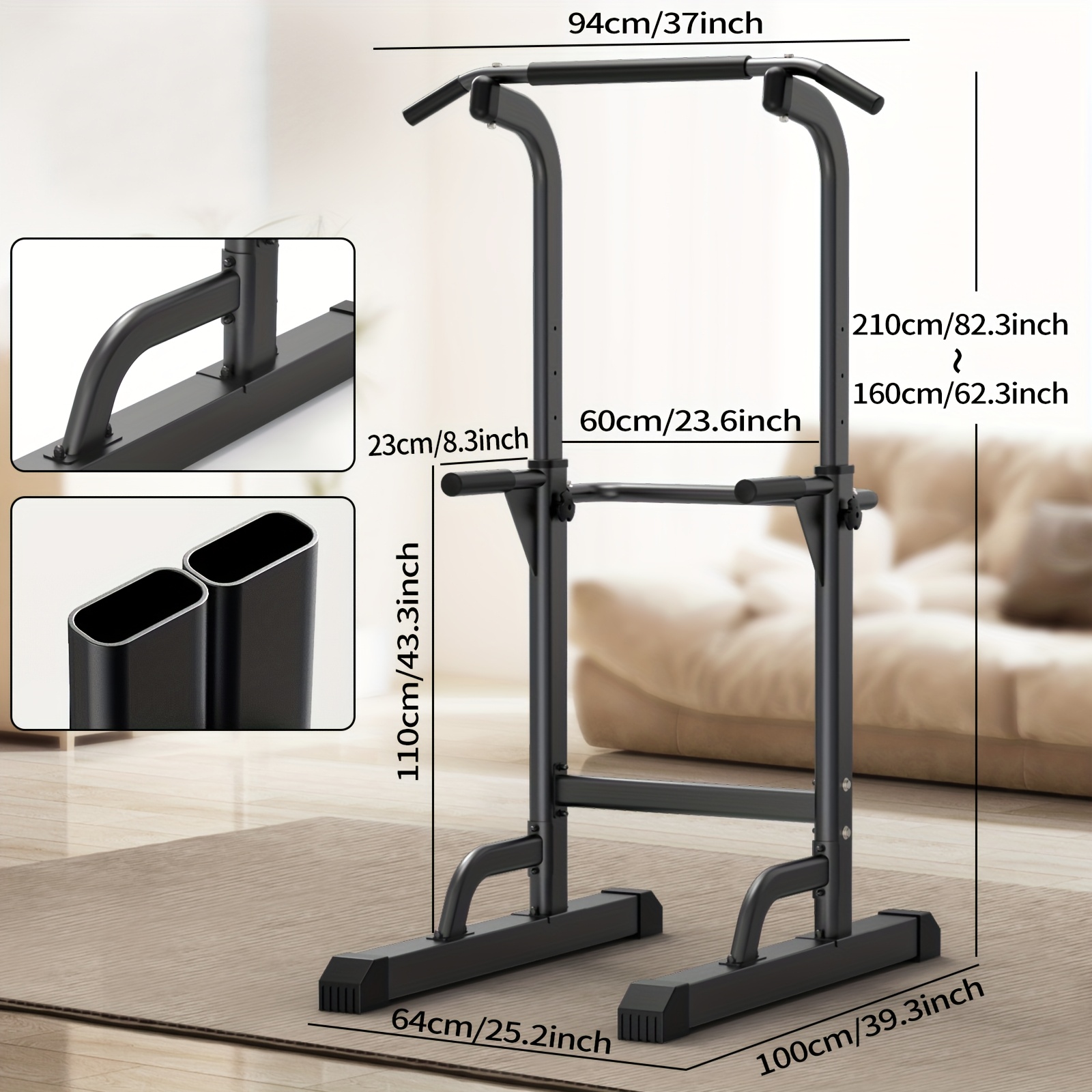 Djustable Height Power Tower D - огляд і ціна Home Gym Multi