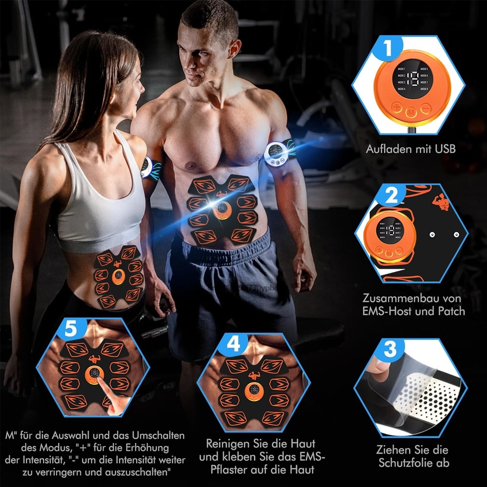 EMS Muscle Stimulator Ab Toner - огляд і ціна Home Gym App