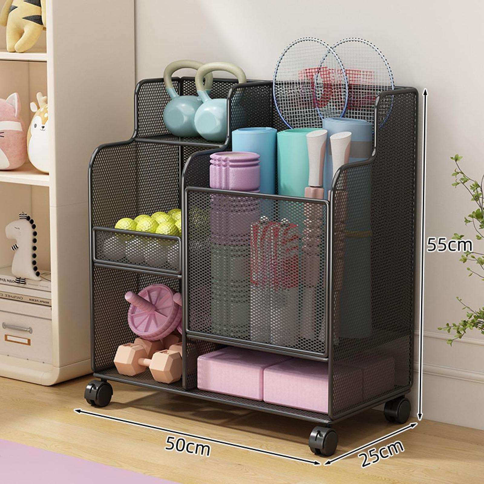 Sports Equipment Storage Rack  - огляд і ціна Home Gym Yoga Mat Storage