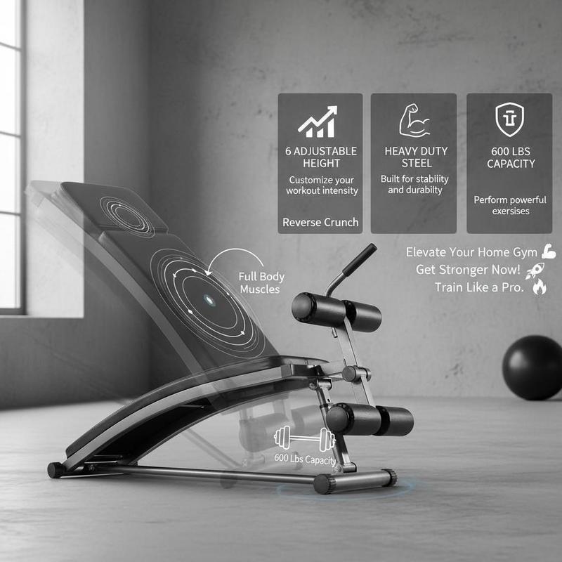 Adjustable Decline Abdominal B - огляд і ціна Home Gym Set