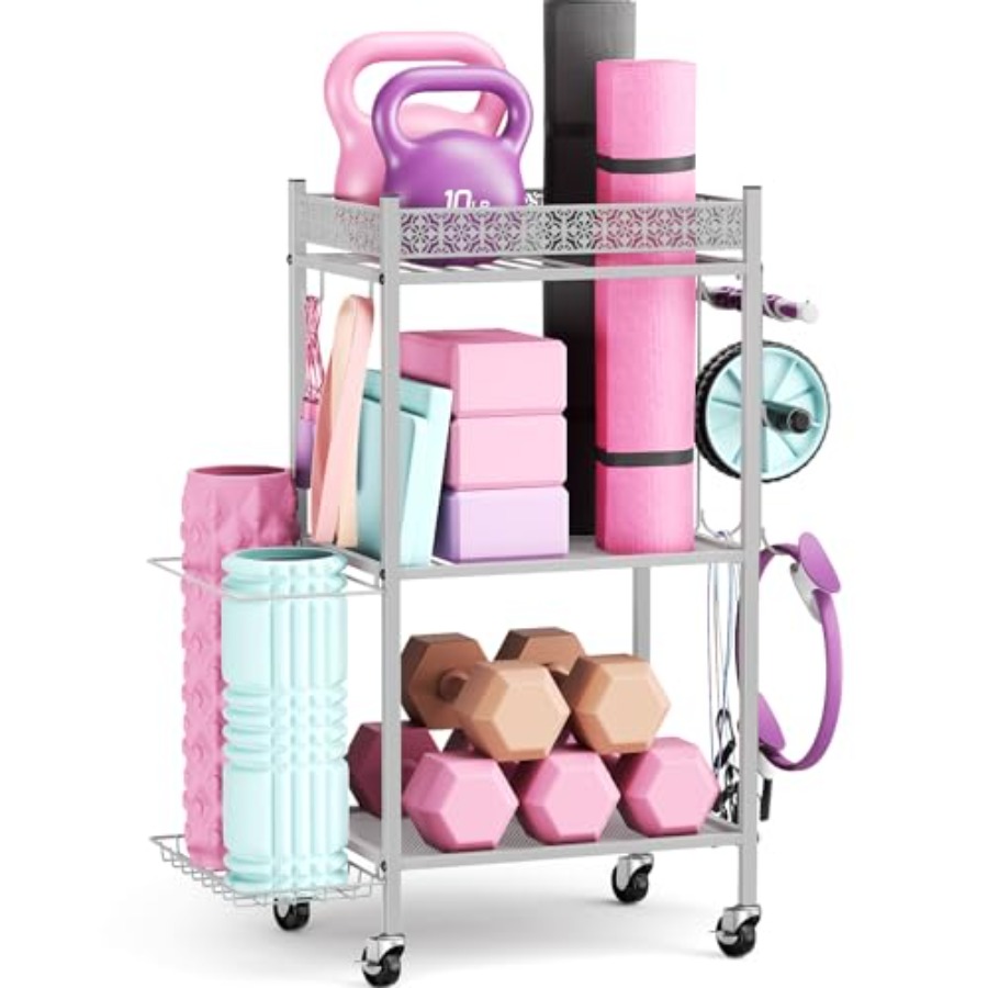 Yoga Mat Storage Rack Home Gym - огляд і ціна Home Gym Yoga Mat Storage