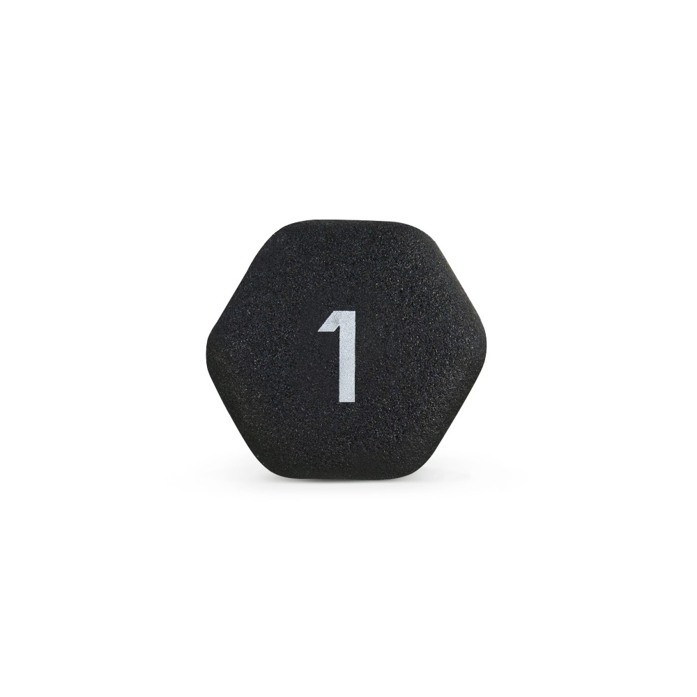 1lb Black Neoprene Dumbbell Pa - огляд і ціна Home Gym Workout