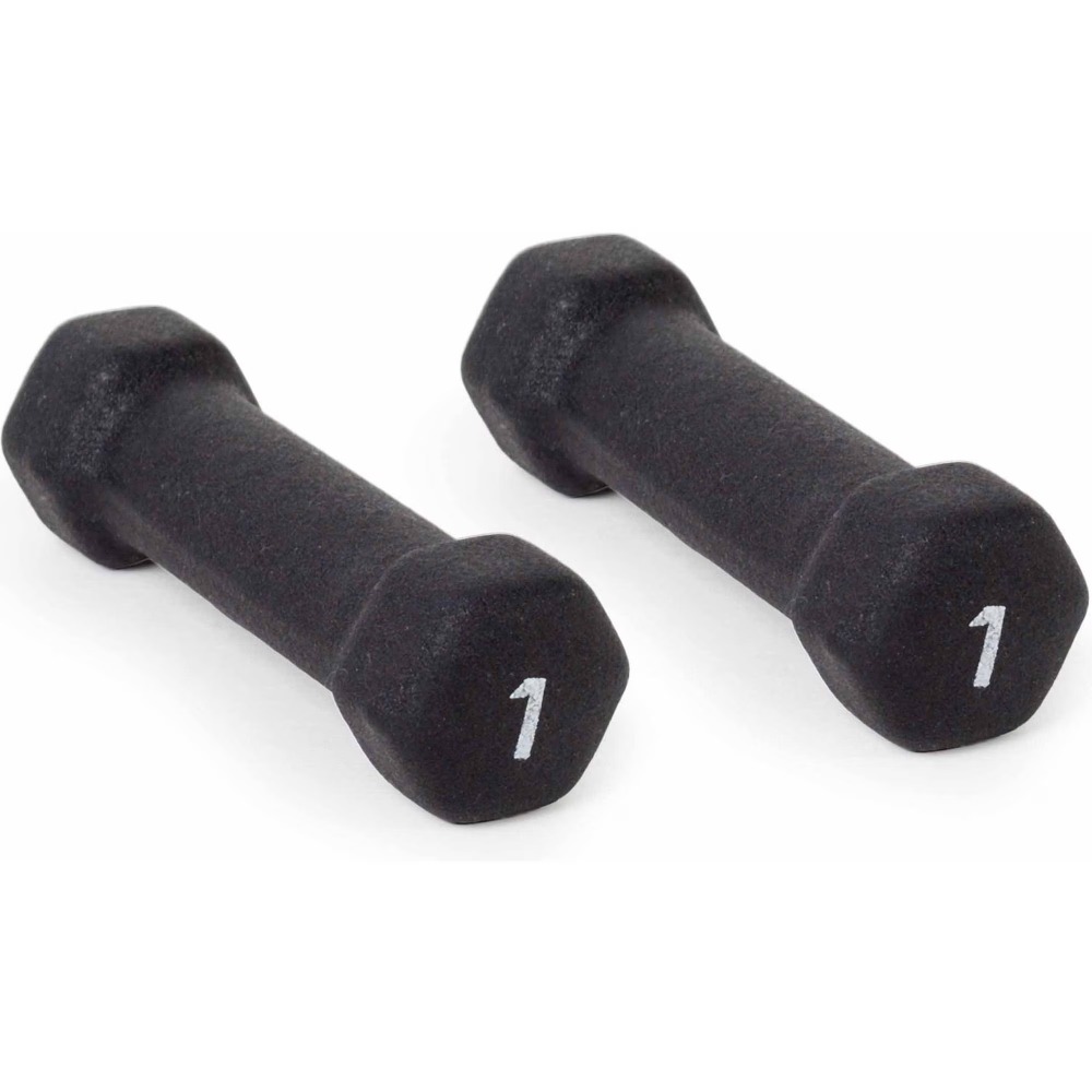 1lb Black Neoprene Dumbbell Pa - огляд і ціна Home Gym Workout
