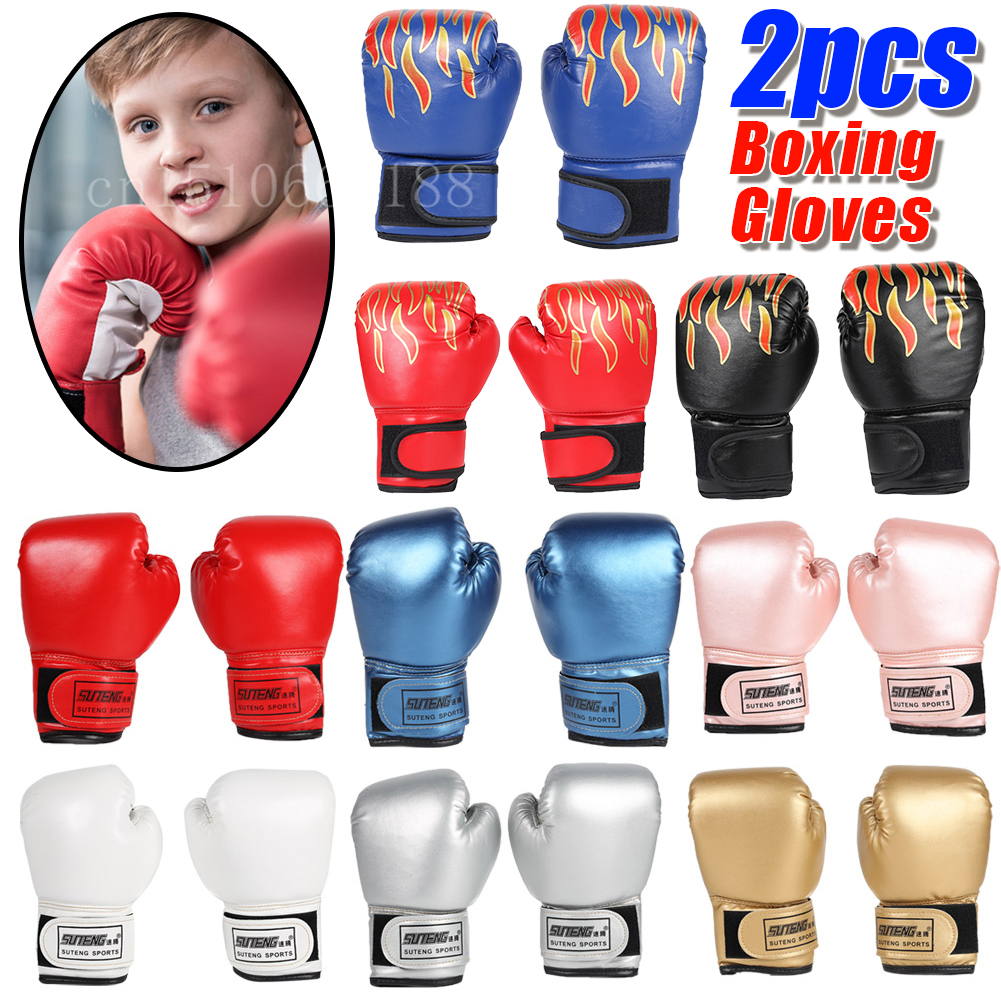 2Pcs Kids Boxing Gloves Childr - огляд і ціна Speed Bag Boxing