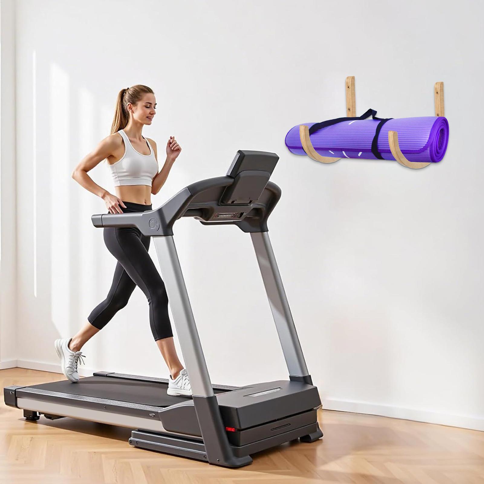 Yoga Mat Organizer 2 Pieces Wo - огляд і ціна Home Gym Yoga Mat Storage