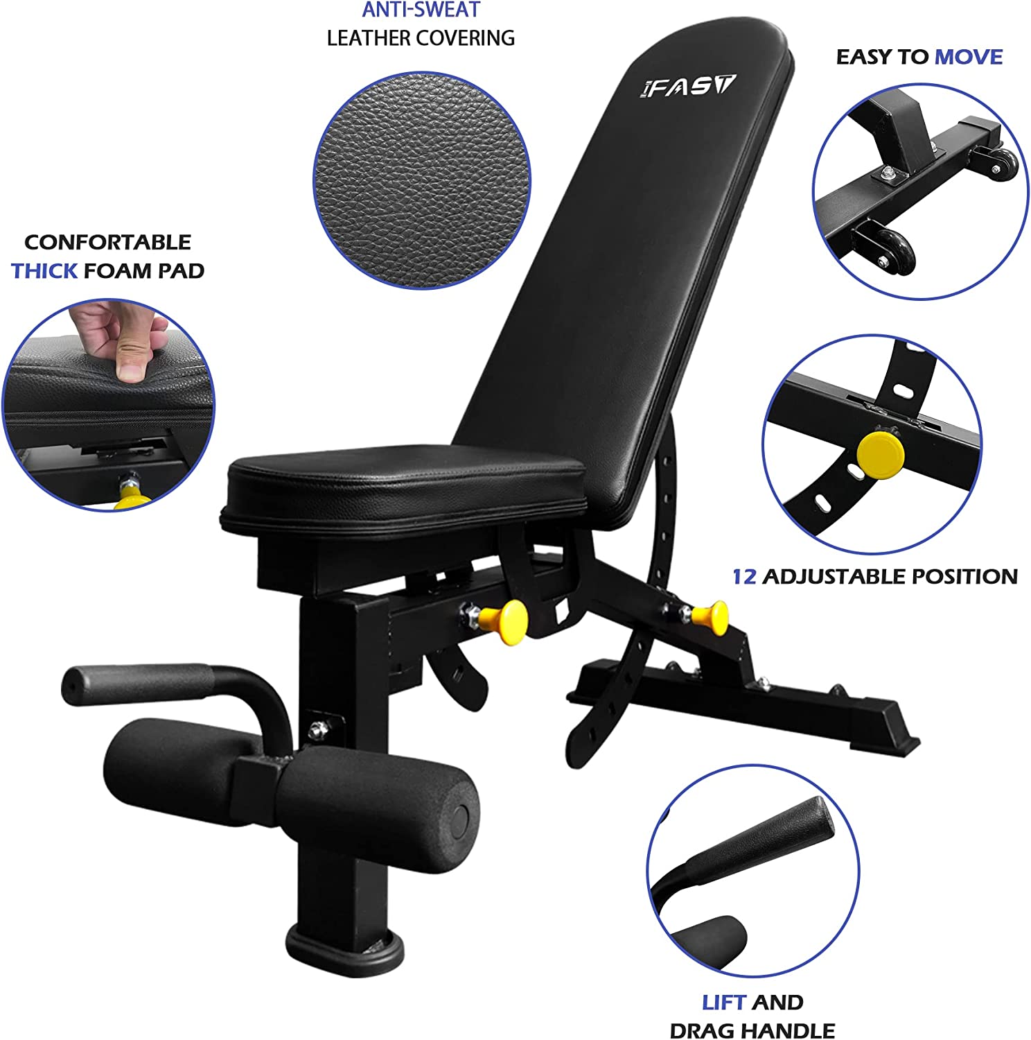 Adjustable Strength Training B - огляд і ціна Adjustable Weight Bench