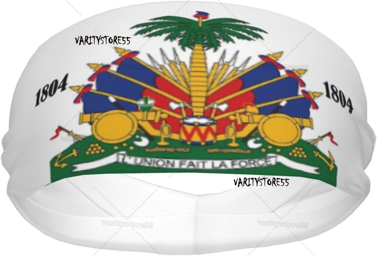 Cute Haiti Flag Sweatbands Spo - огляд і ціна Home Gym Aesthetic