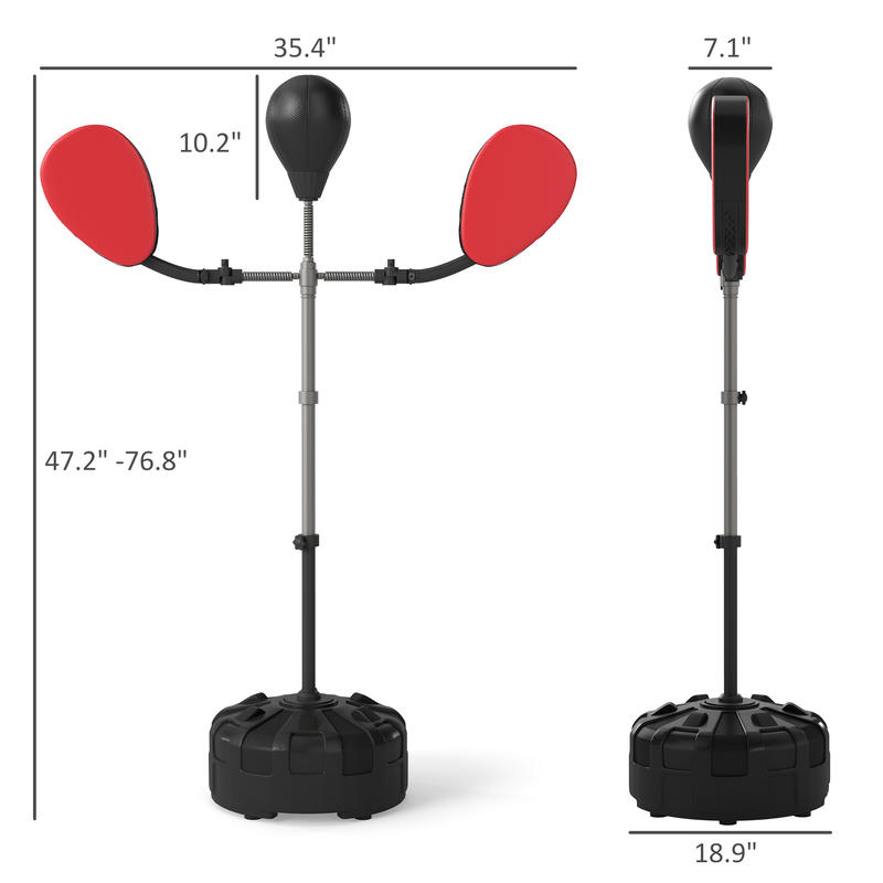 Boxing Bag with Stand, Adjusta - огляд і ціна Speed Bag Boxing