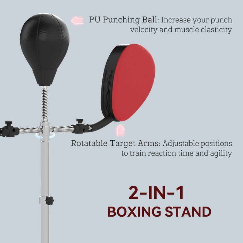 Boxing Bag with Stand, Adjusta - огляд і ціна Speed Bag Boxing