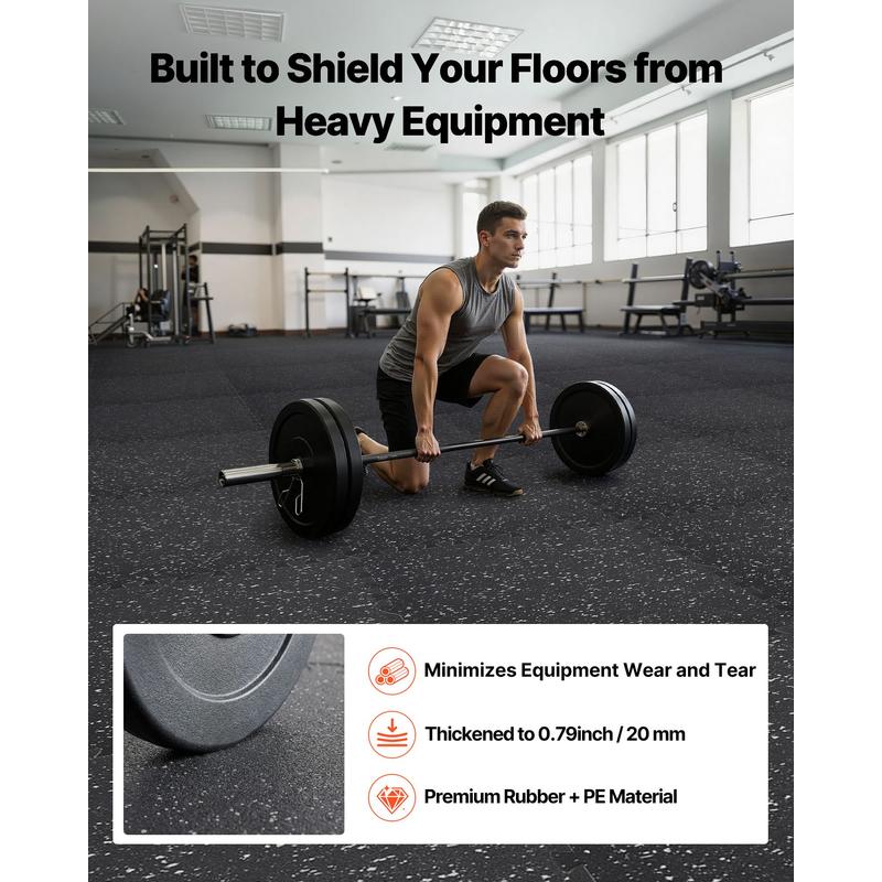 Puzzle Exercise Mat, 12 PCS Fi - огляд і ціна Home Gym Set