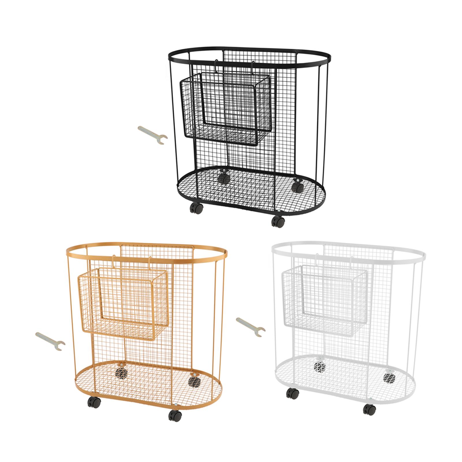 Metal Gym Organizer with Wheel - огляд і ціна Home Gym Yoga Mat Storage