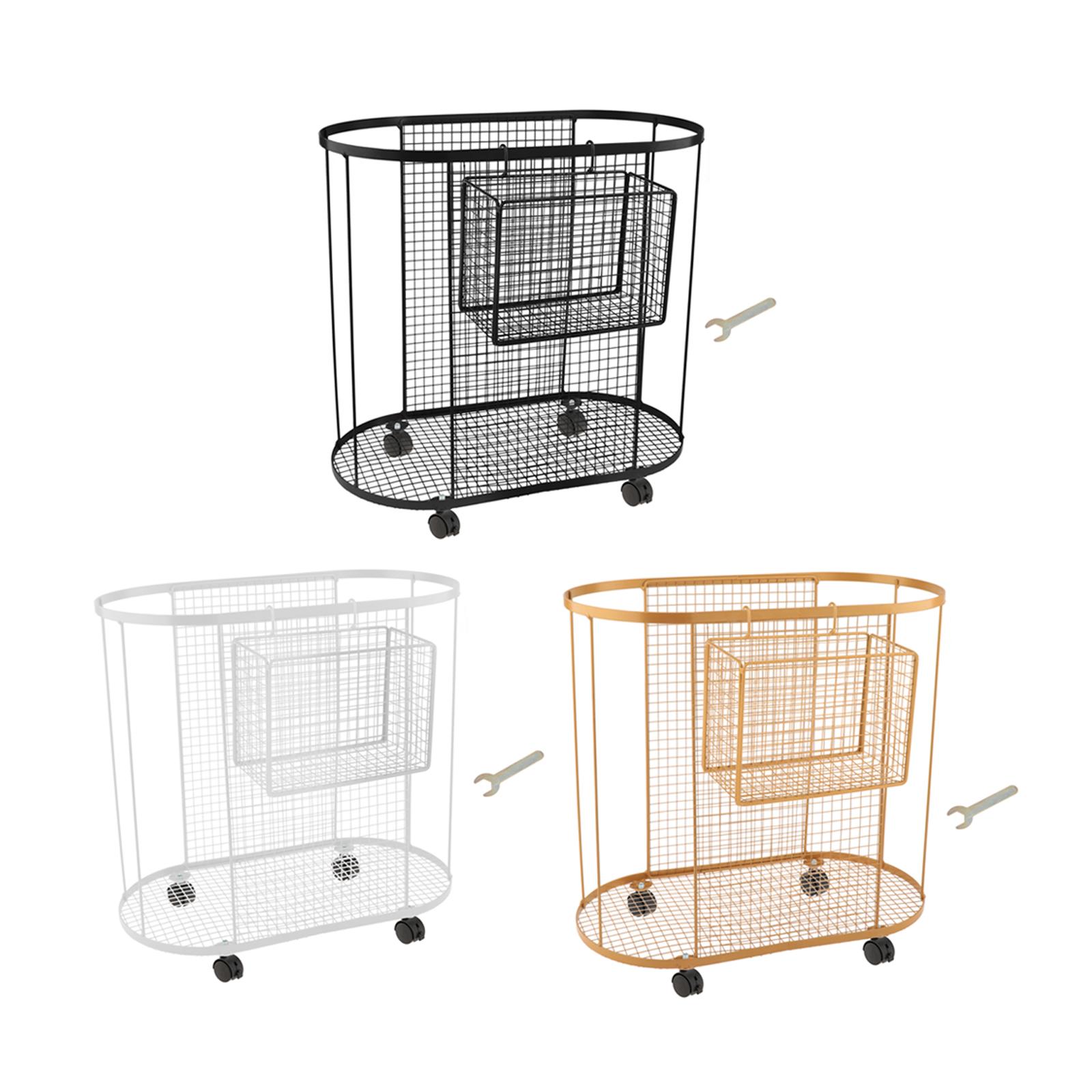 Metal Gym Organizer with Wheel - огляд і ціна Home Gym Yoga Mat Storage