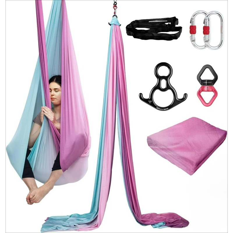 Colorful Nylon Aerial Silks Ki - огляд і ціна Home Gym Guide
