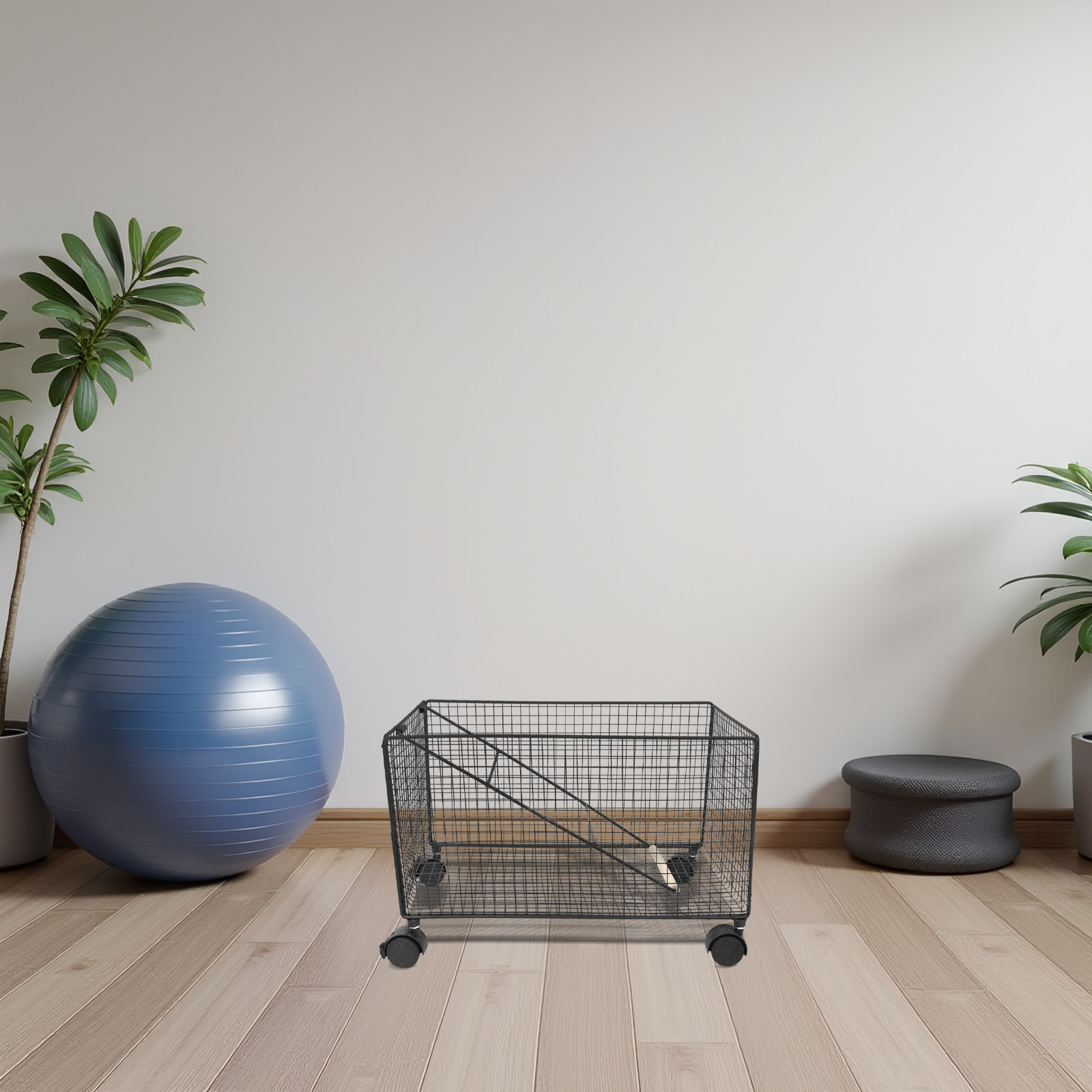 Gym Equipment Rack Organizer w - огляд і ціна Home Gym Yoga Mat Storage
