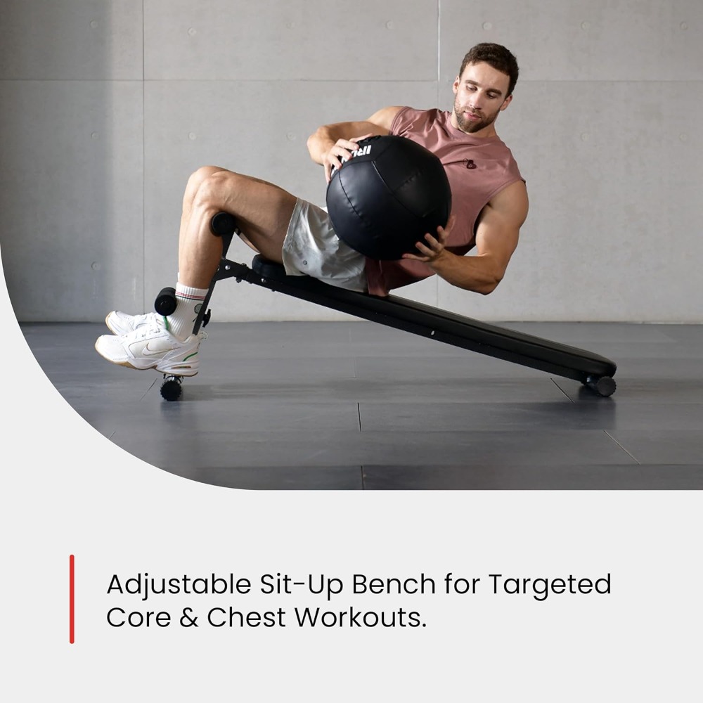Adjustable Sit Up Bench & Decl - огляд і ціна Adjustable Weight Bench