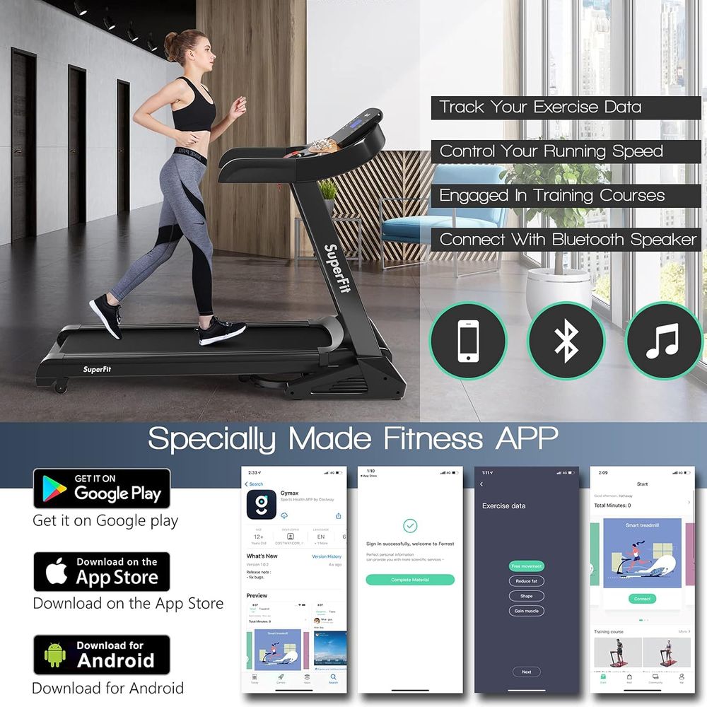 Incline Electric Treadmill wit - огляд і ціна Home Gym Training Program