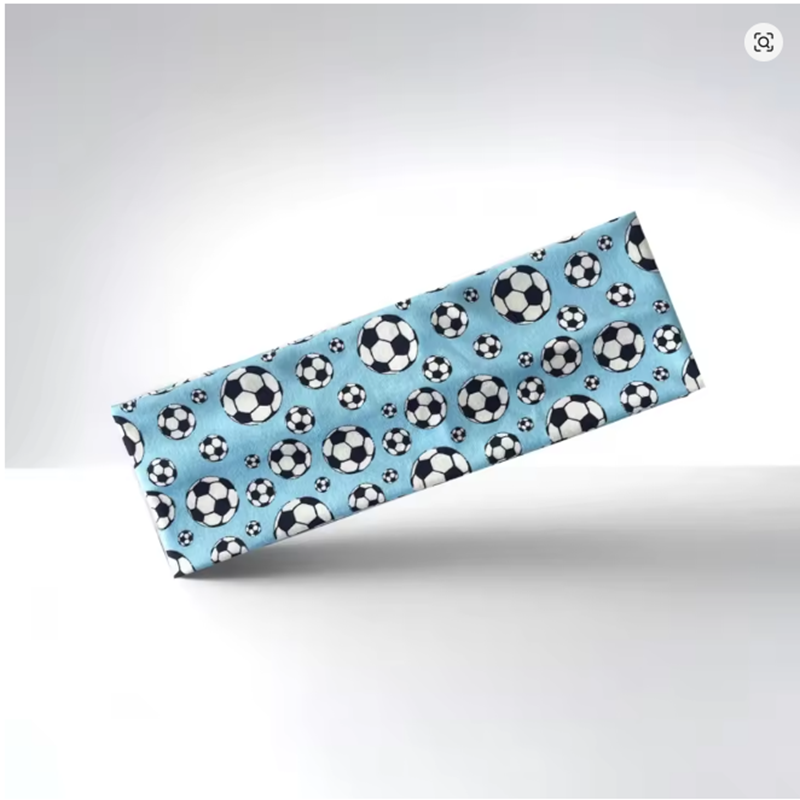 Soccer Print Sports Headband,  - огляд і ціна Home Gym Aesthetic