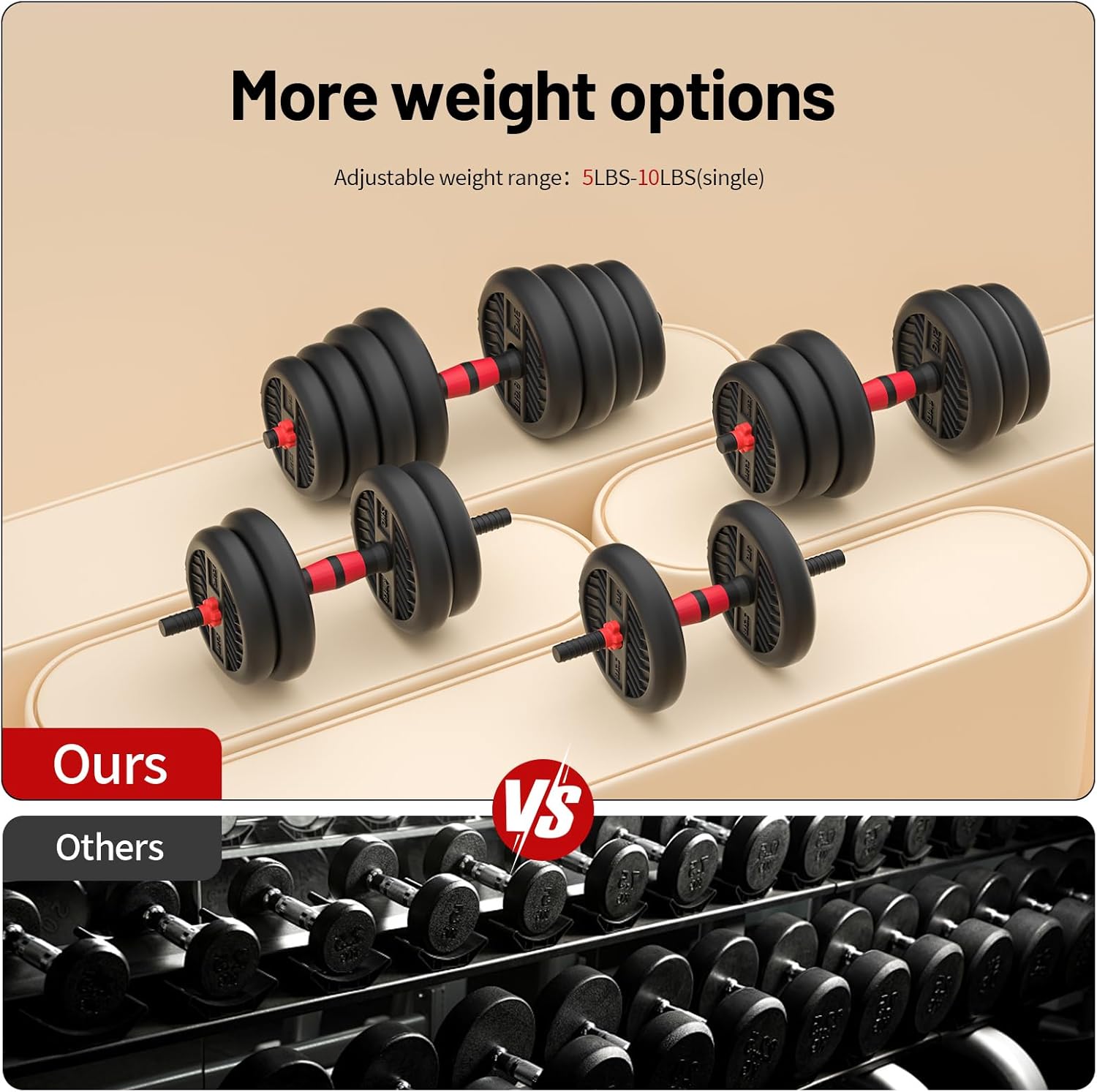 Adjustable Dumbbell Set, 4-in- - огляд і ціна Home Gym Set
