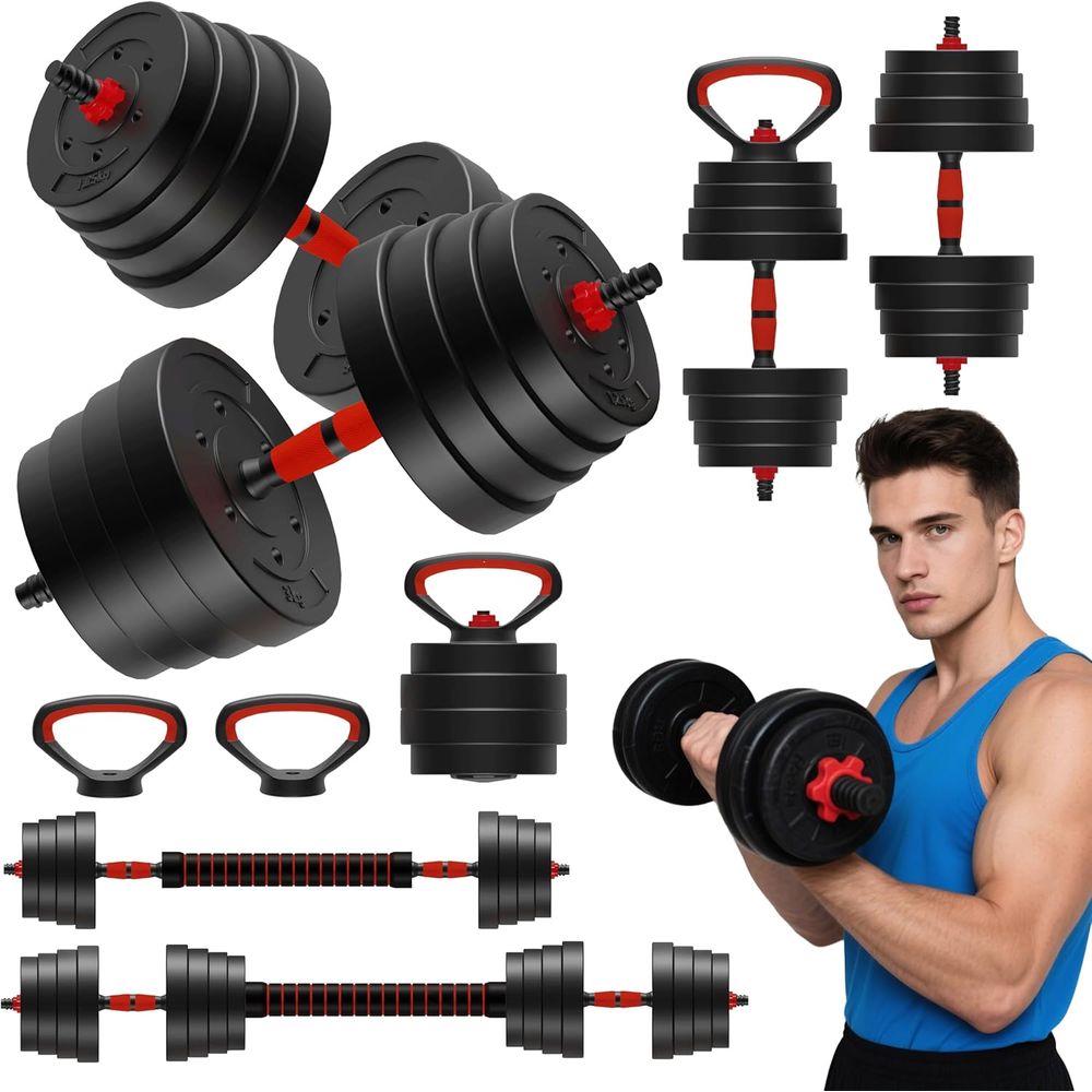 4-in-1 Adjustable Dumbbells Se - огляд і ціна Push Up Stand Bar