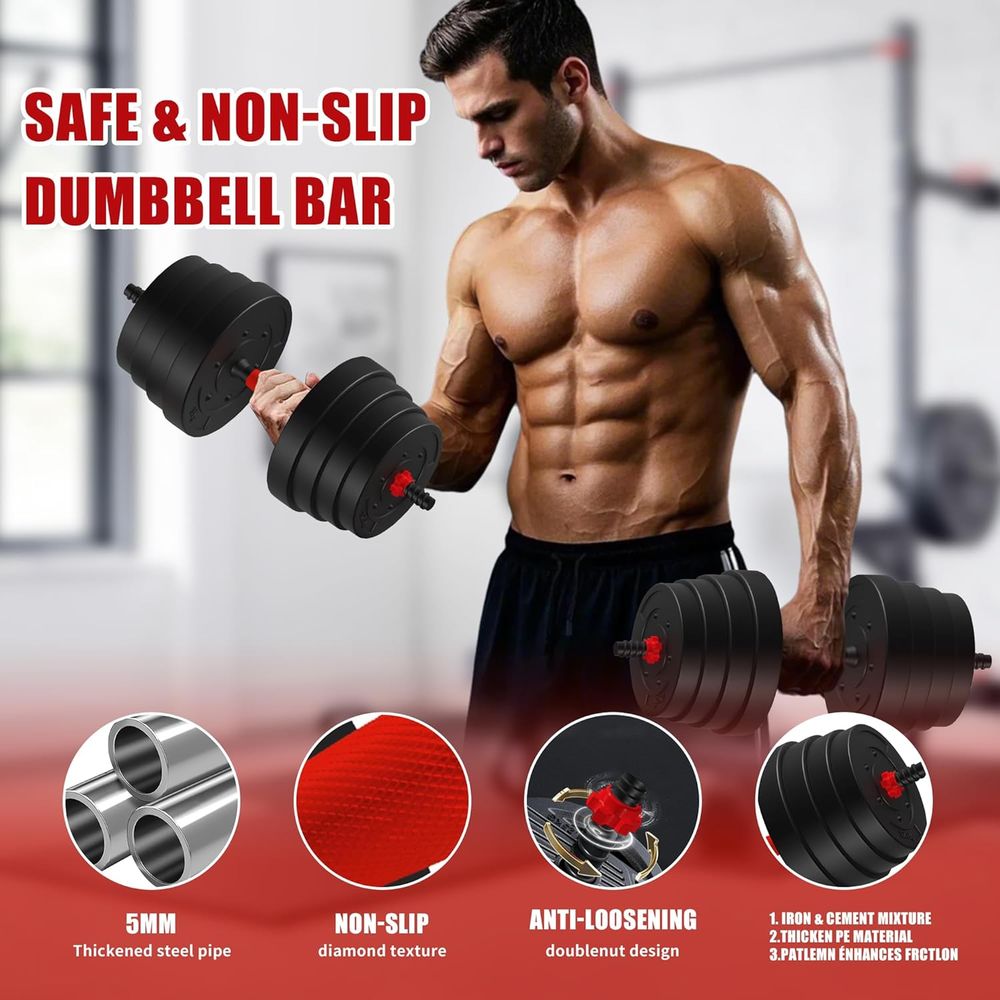 4-in-1 Adjustable Dumbbells Se - огляд і ціна Push Up Stand Bar