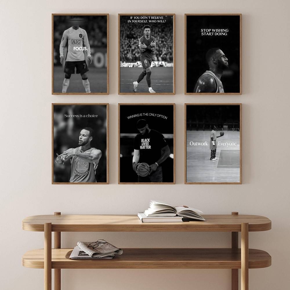 Athlete Inspirational Quotatio - огляд і ціна Home Gym Aesthetic
