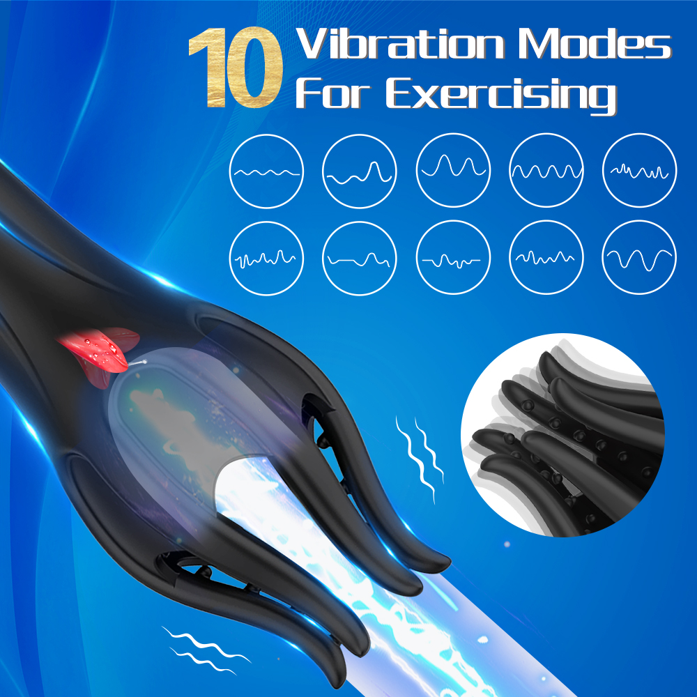 Masturbator for Men Glans Vibr - огляд і ціна Home Gym App