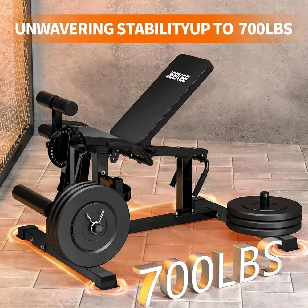 700LB Capacity Plate Loaded Le - огляд і ціна Home Gym Training Program