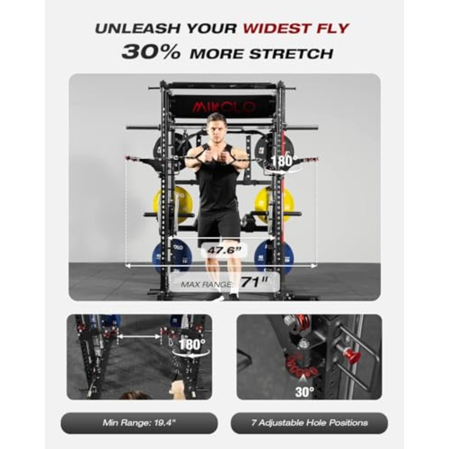 Home gym Smith machine: steel, - огляд і ціна Home Gym Multi