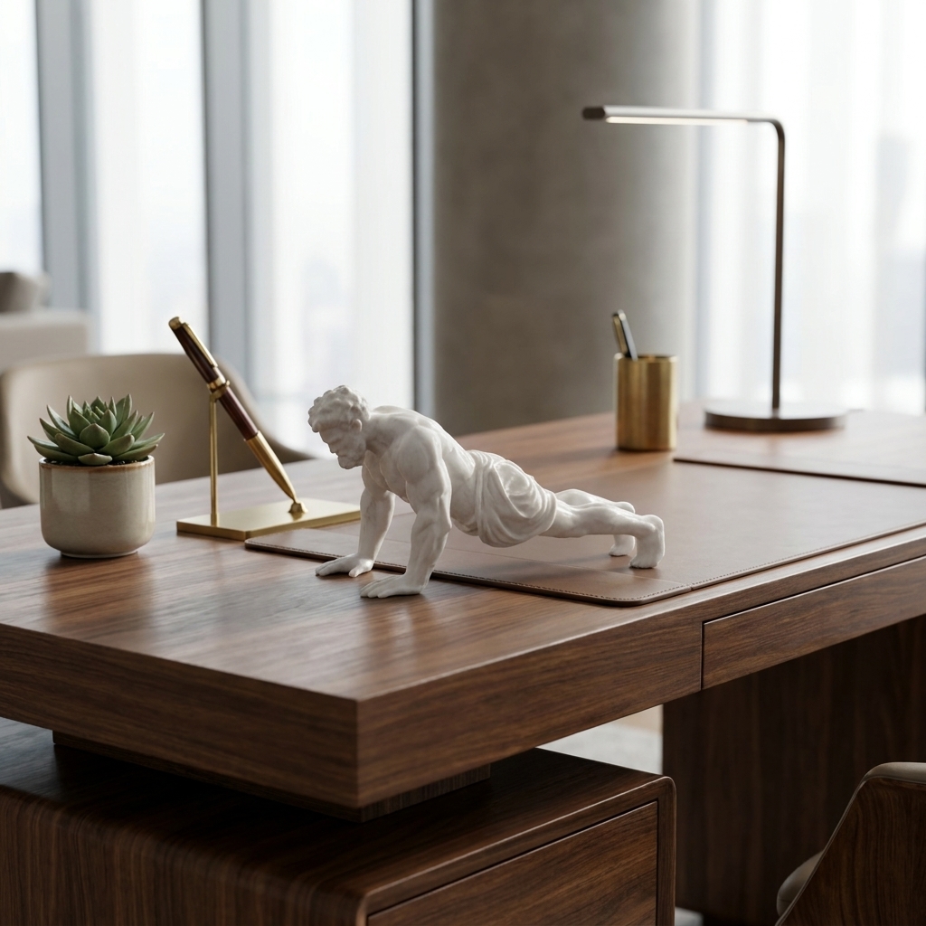 Creative Push-Up Statue Orname - огляд і ціна Home Gym Aesthetic