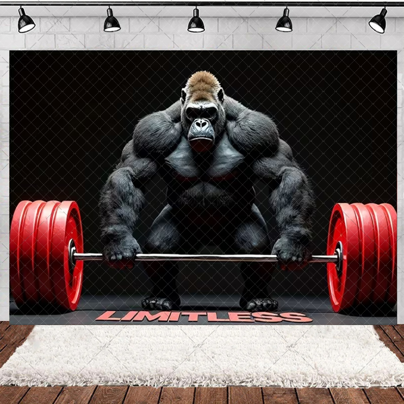 Fitness Weightlifting Gym Them - огляд і ціна Home Gym Aesthetic