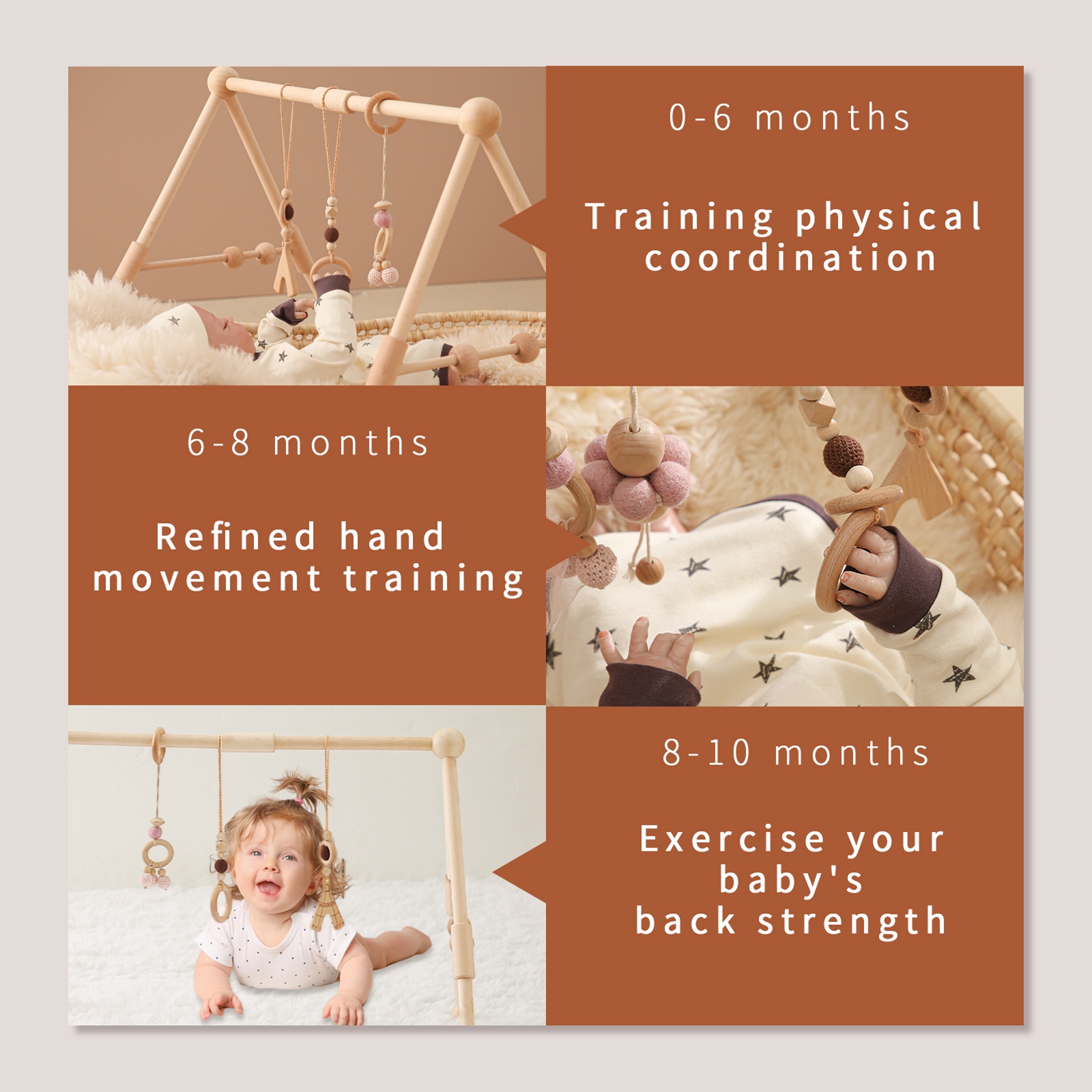 Baby Wooden Toys Play Gym Ordi - огляд і ціна Home Gym Aesthetic