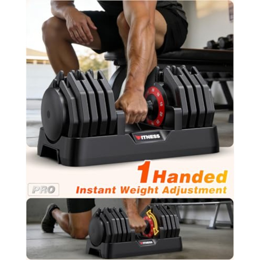 Adjustable Dumbbells Set of 2, - огляд і ціна Adjustable Weight Bench
