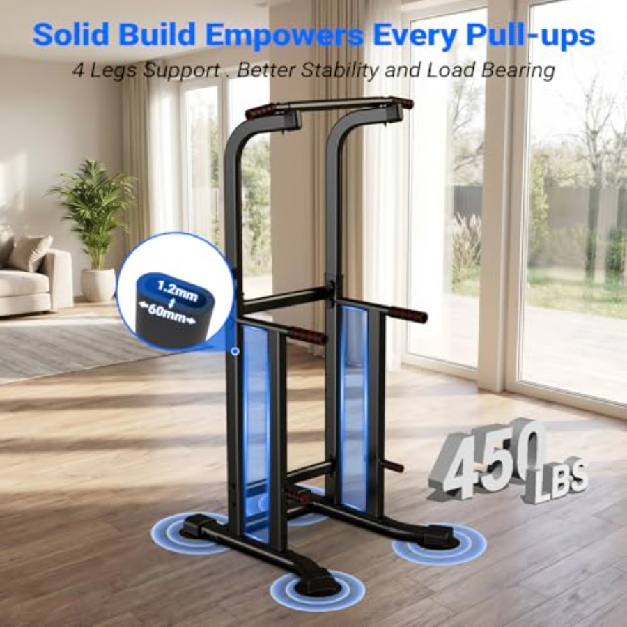Home gym pull-up bar dip stati - огляд і ціна Pull Up Bar Tower