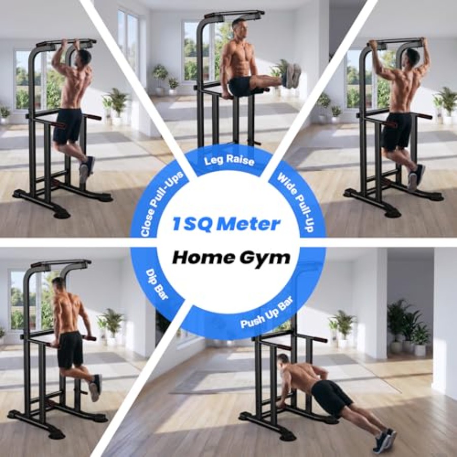 Home gym pull-up bar dip stati - огляд і ціна Pull Up Bar Tower