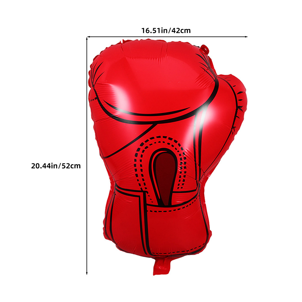 10Pcs Foil Boxing Balloons Rea - огляд і ціна Home Gym Aesthetic