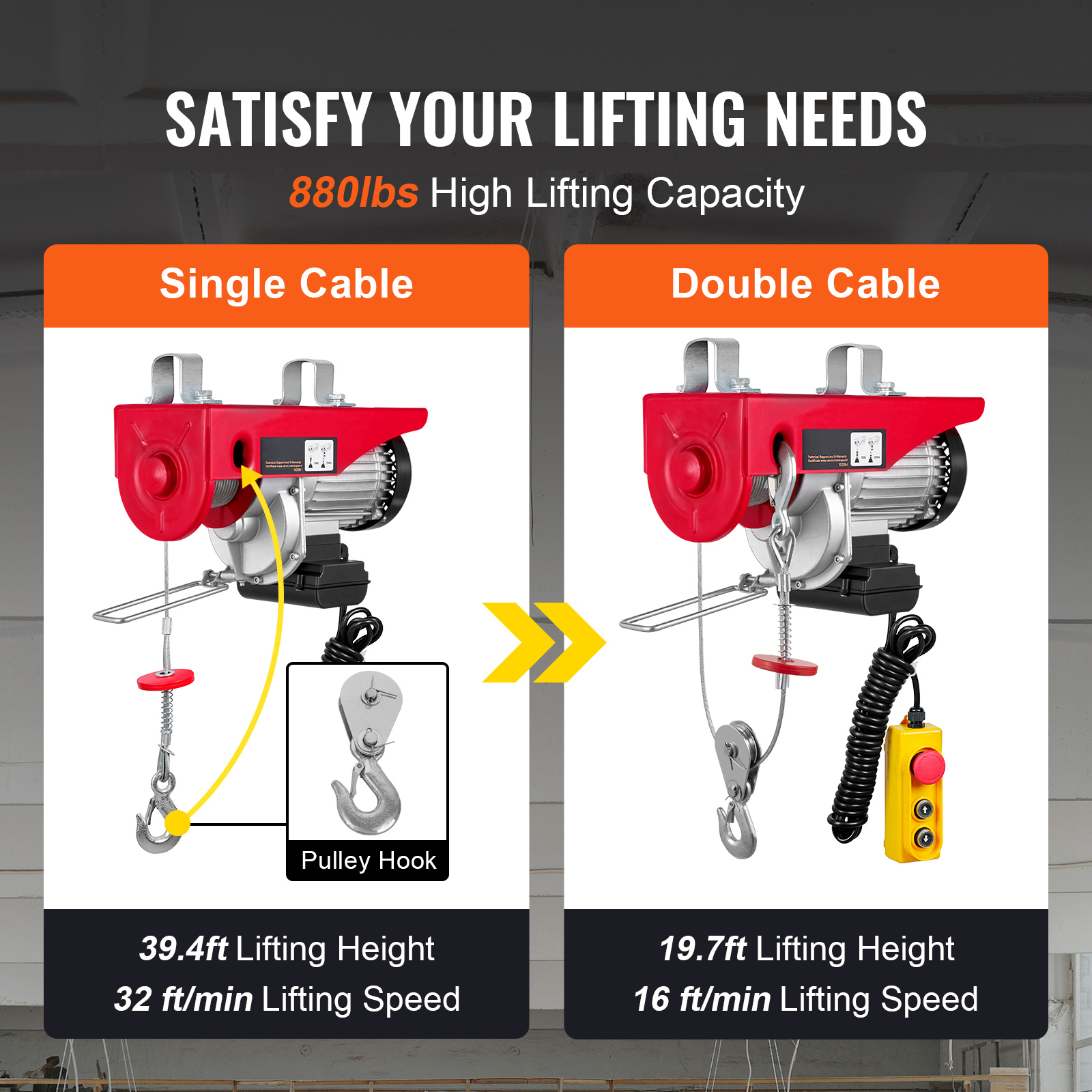 SucceBuy 200-800kg Electric Ho - огляд і ціна Pull Up Bar Tower