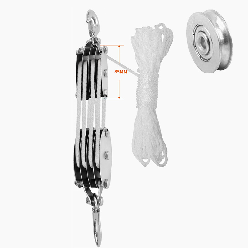 270° Rotatable Rope Pulley Blo - огляд і ціна Pull Up Bar Tower