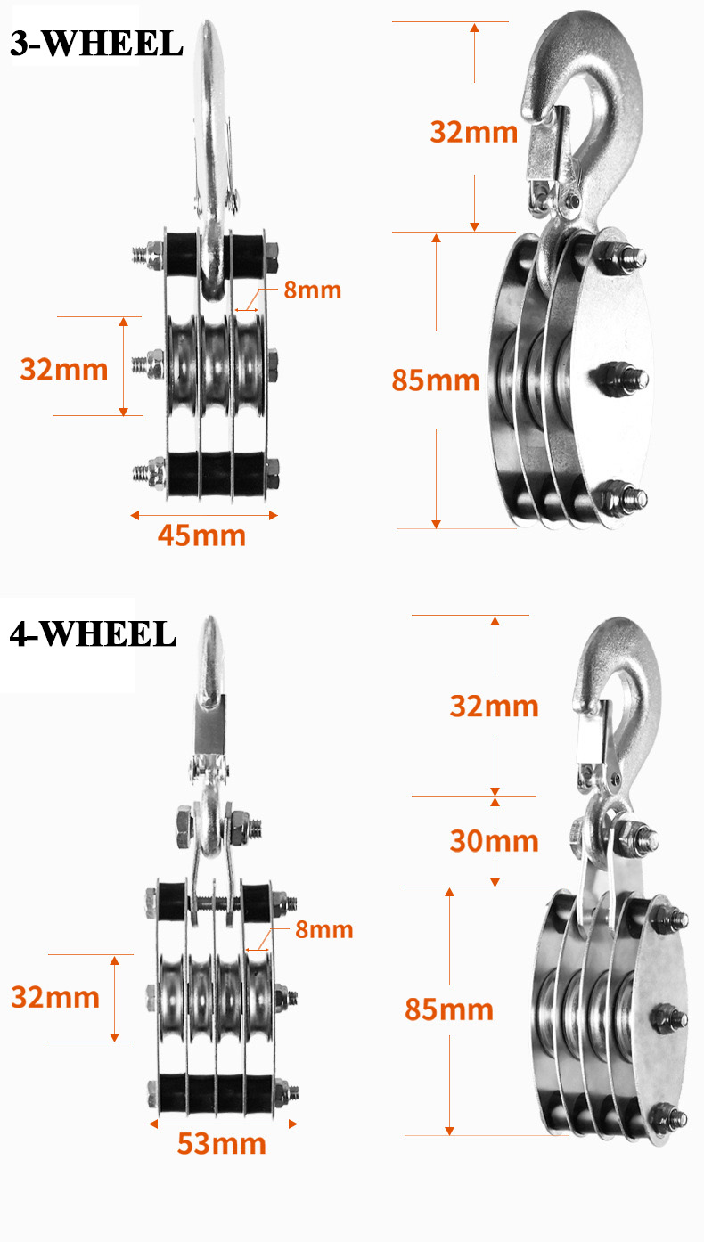 270° Rotatable Rope Pulley Blo - огляд і ціна Pull Up Bar Tower