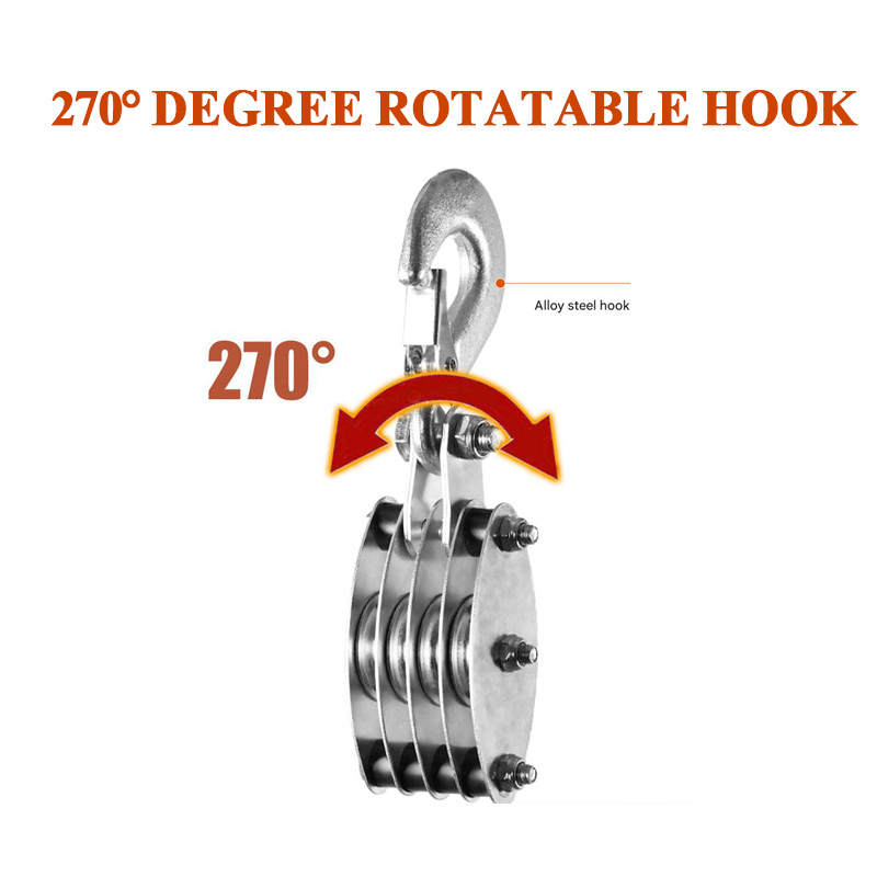 270° Rotatable Rope Pulley Blo - огляд і ціна Pull Up Bar Tower